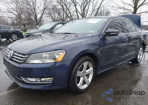 2012 Volkswagen Passat 2.0L Tdi Se z USA, uszkodzony, nr VIN 1VWBN7A34CC102302